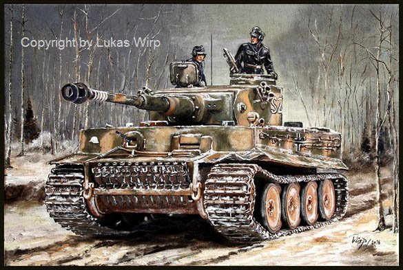 Panzerkampfwagen Tiger 1 der Division Großdeutschland