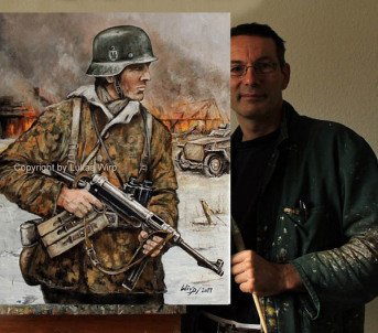 Hauptscharführer der Waffen SS Division Wiking im Kessel von Tscherkassy