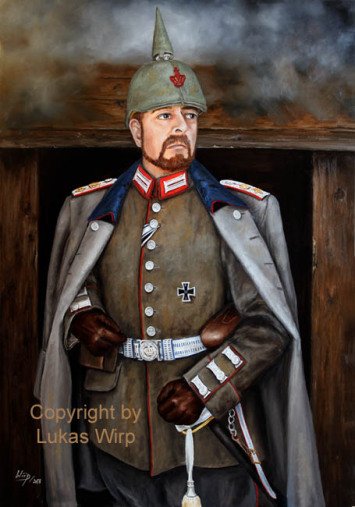 Oberleutnant des königlich bayrischen Leibregiment 1914