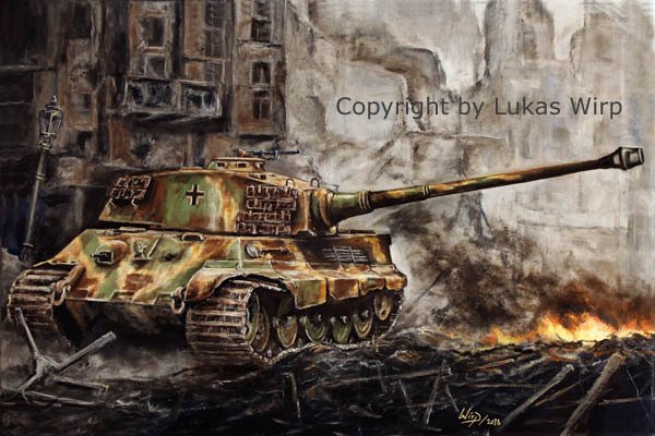 Tiger 2 Königstiger Berlin 1945
