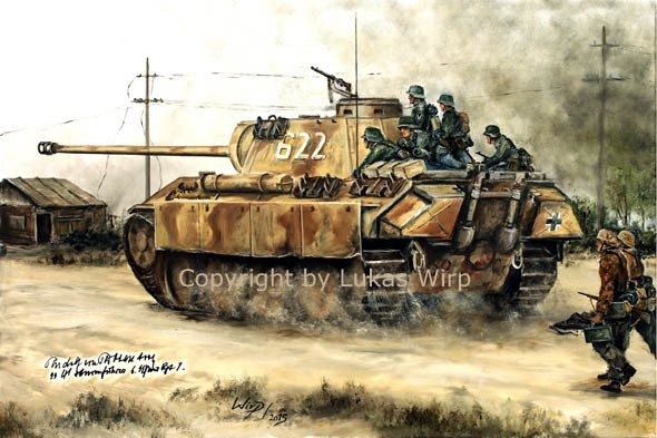 Panther V der Division Leibstandarte, Panzerschlacht Kursk