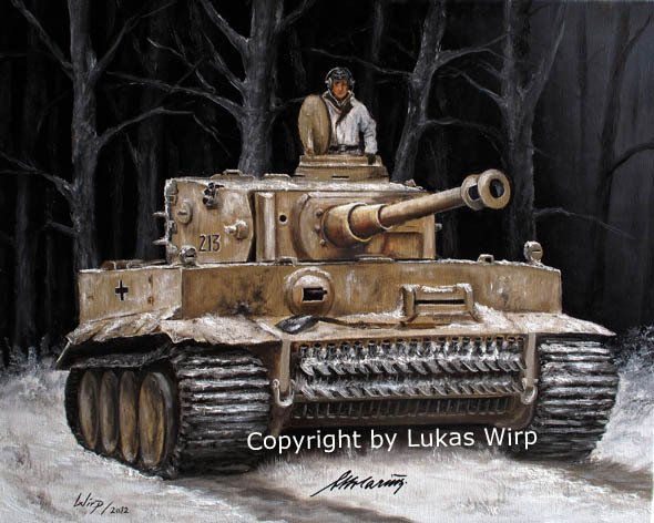 Tiger 1 Panzer Ostfront Otto Carius Ritterkreuz