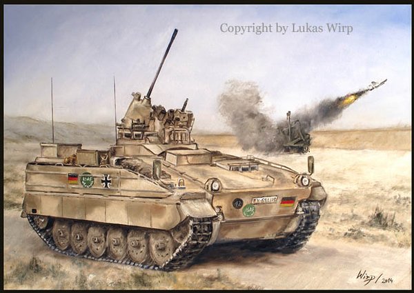 Schützenpanzer Marder im KFOR Einsatz Afghanistan