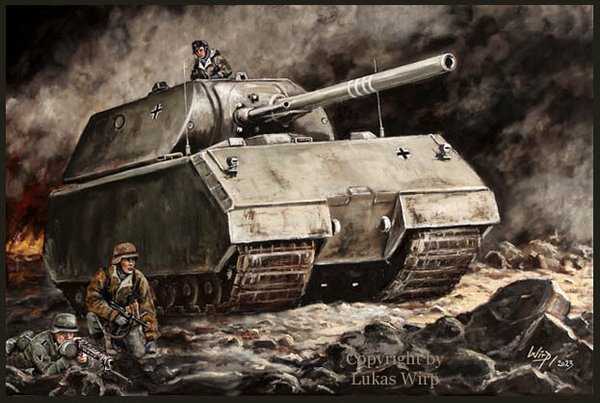 Panzer Maus im Einsatz , 2. Weltkrieg