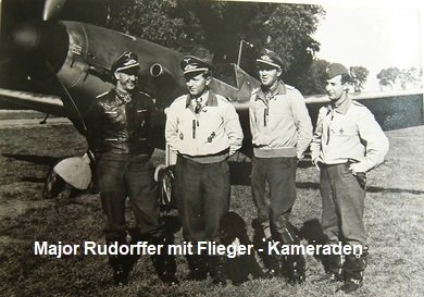 Focke Wulf 190 vs Yak 1, Ritterkreuzträger Major Rudorffer