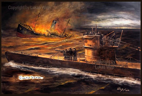 Deutsche U-Boote auf Feindfahrt vor der Küste von Amerika