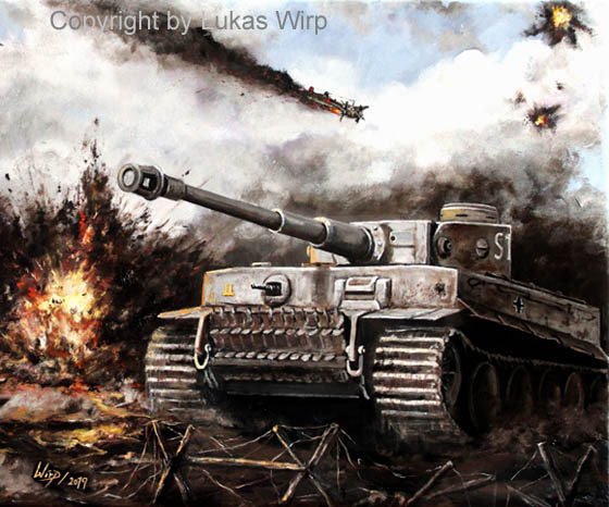 Unternehmen Zitadelle - Tiger Panzer der Division Das Reich