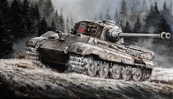 Tiger 2 Koenigstiger der Waffen SS Division HJ, Ardennenoffensive