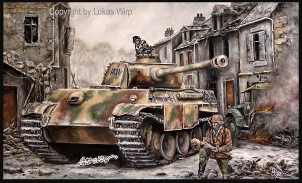 Panther Panzer Division Hitlerjugend, Ardennenoffensive Januar 1945
