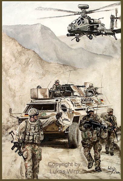 Bundeswehr Panzergrenadiere in Afghanistan