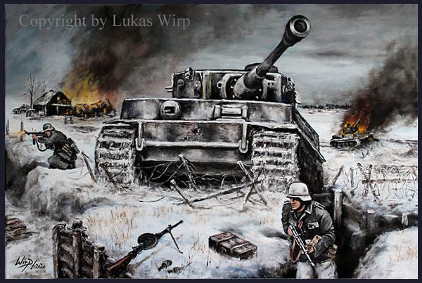 Tiger I der Division Grossdeutschland, Ostfront Dezember 1943