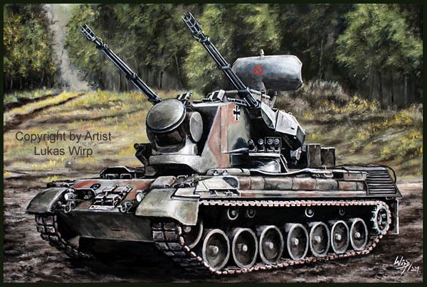 Flakpanzer Gepard der Bundeswehr
