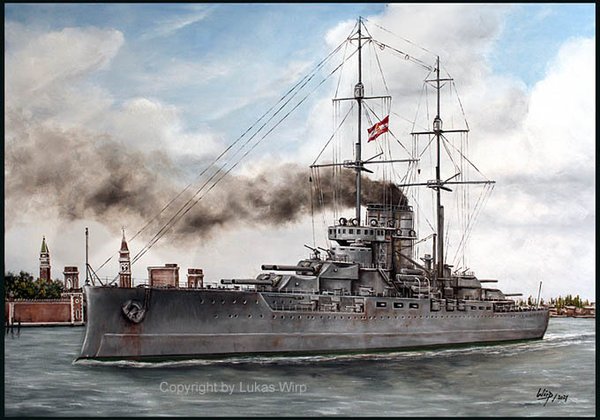 Schlachtkreuzer Pola der K.u.K. Kriegsmarine Österreich
