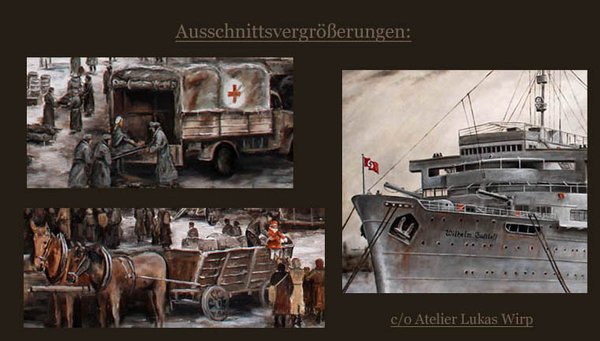 Die Wilhelm Gustloff in Gotenhafen 30 Januar 1945