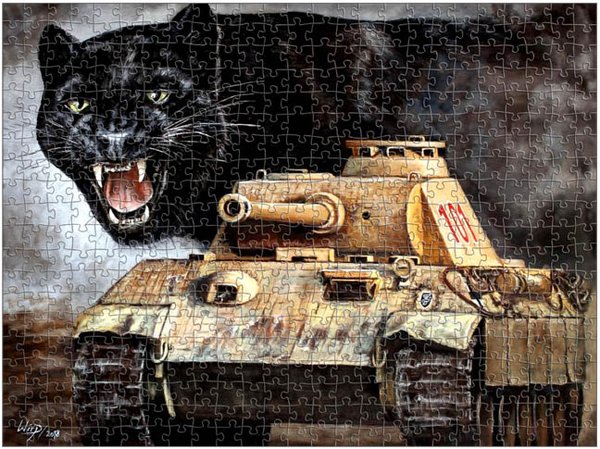 Puzzle - Panther V Panzer