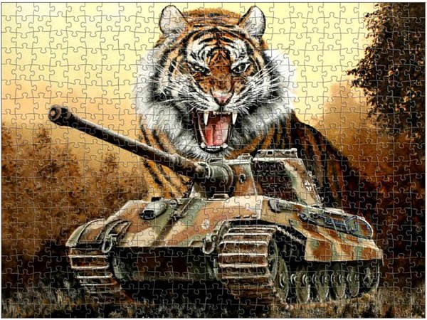 Puzzle Tiger 2 Panzer Königstiger